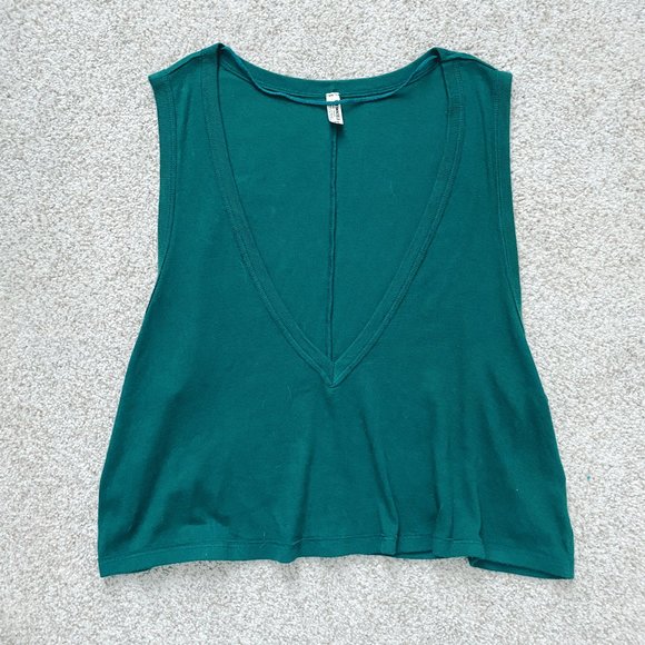Free People Tops - FP Intimately Baring It Deep V Crop Top
